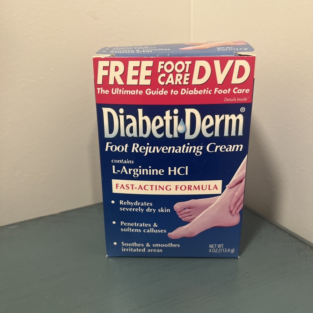 DiabetiDerm‎ Foot Rejuvenating Cream 4oz